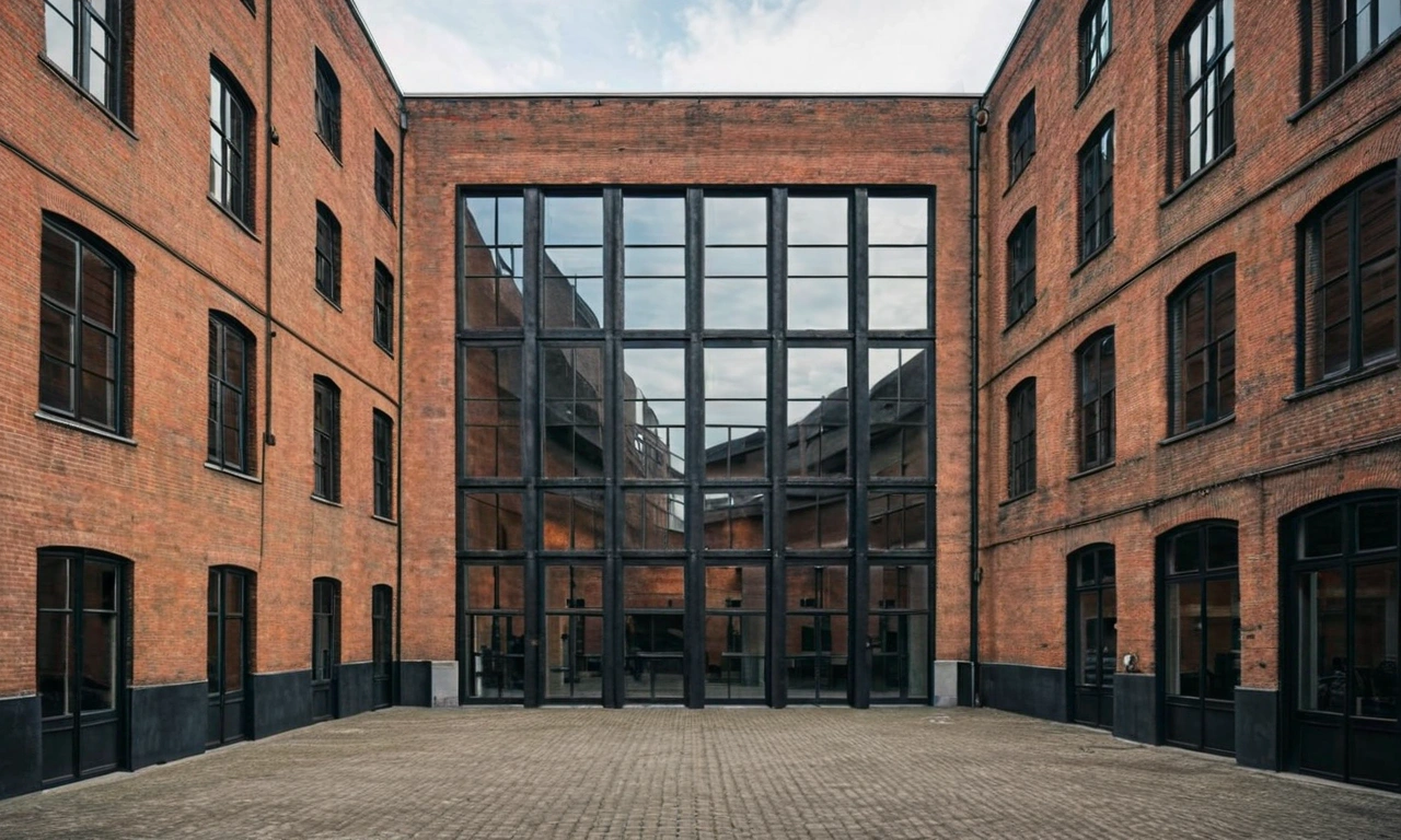 Сочетание простоты и стиля в Лофт-фасадах