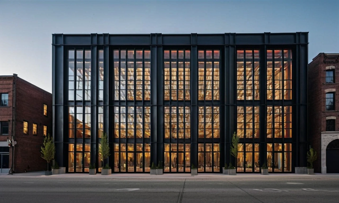 Как создать фасад в стиле Лофт: основные принципы и элементы