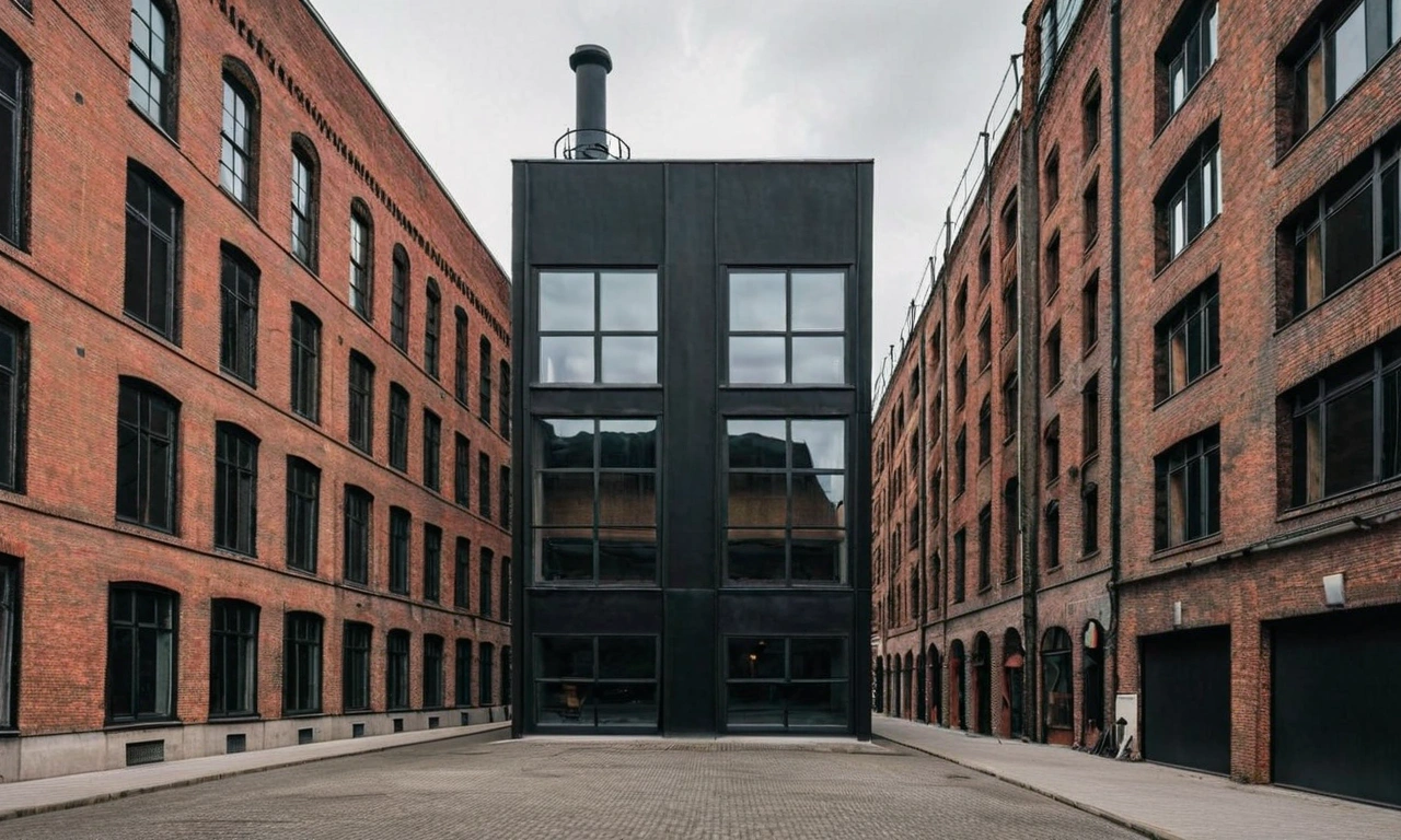 Творческий процесс разработки концепции фасада в стиле Лофт