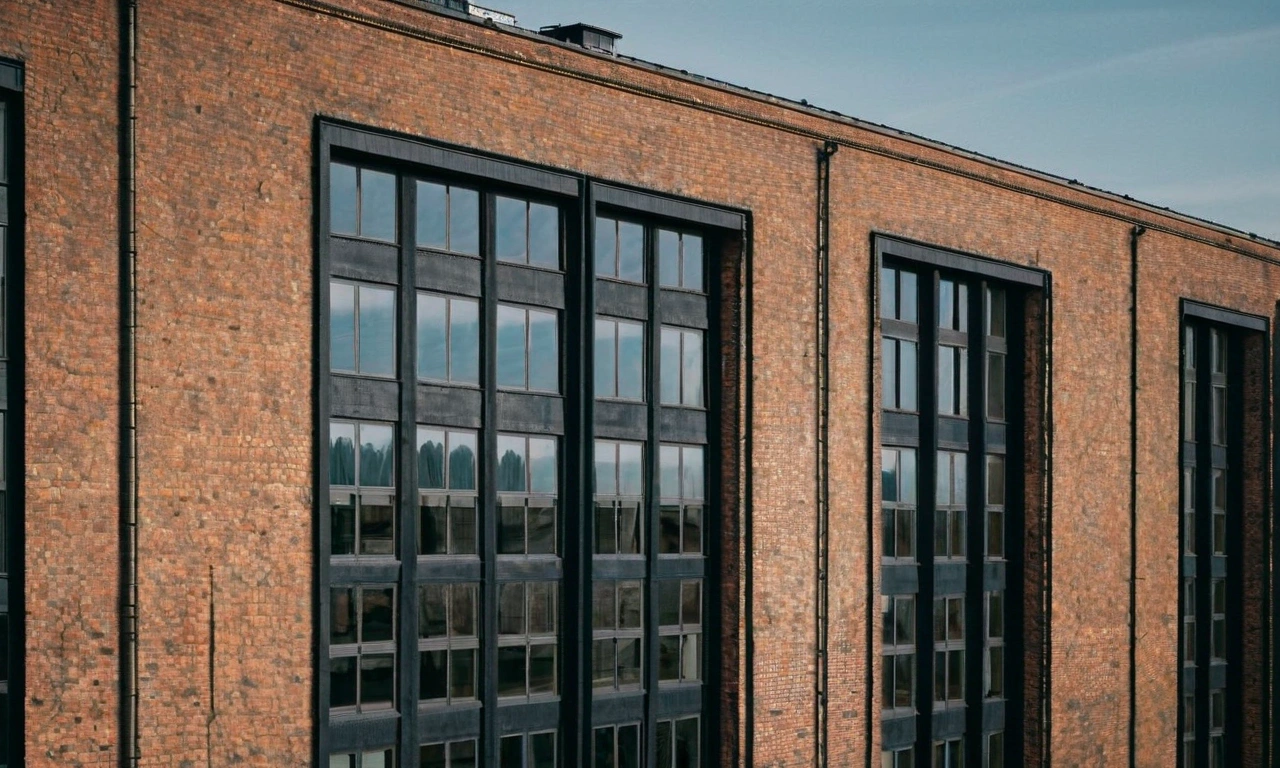 Фасады из металла и стекла