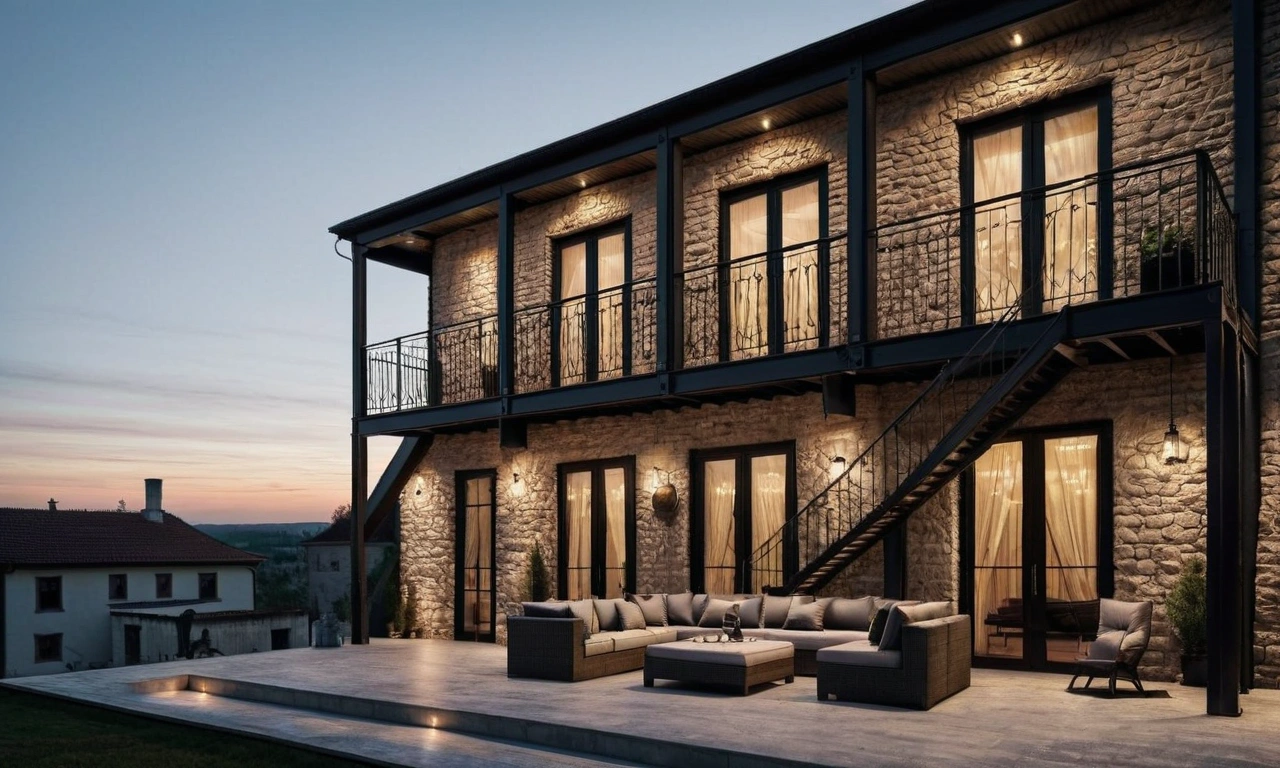 Как создать уютный и стильный лофт-дизайн фасада