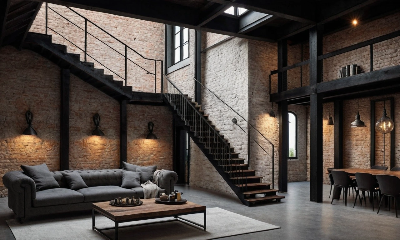 Гибкость и универсальность применения стиля Лофт