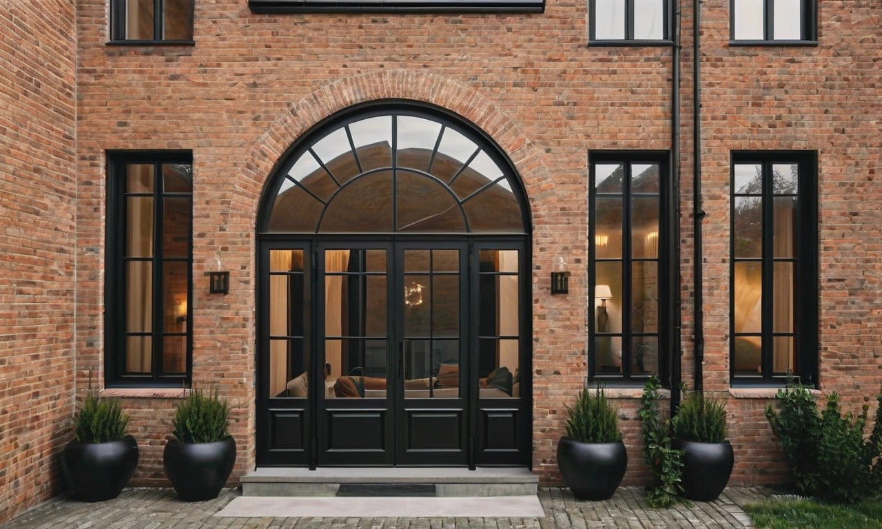 Комбинирование материалов в архитектуре и фасаде в стиле Лофт