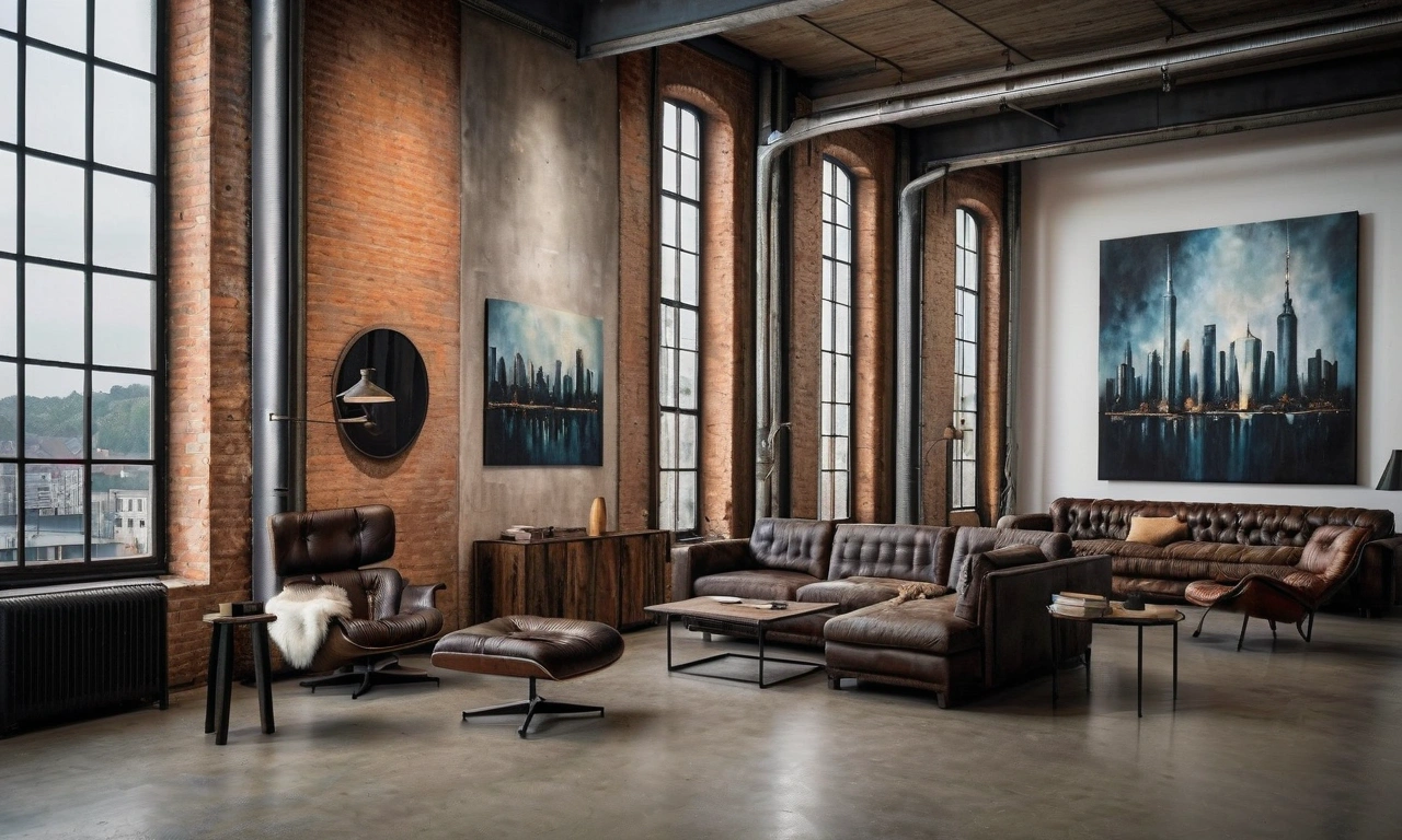 Как создать архитектурный проект в стиле Лофт