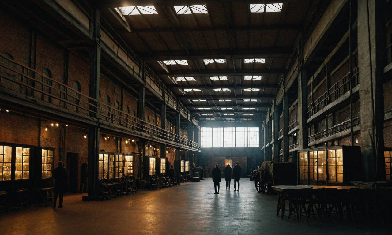 1. Беккинова арт-фабрика в Москве, Россия