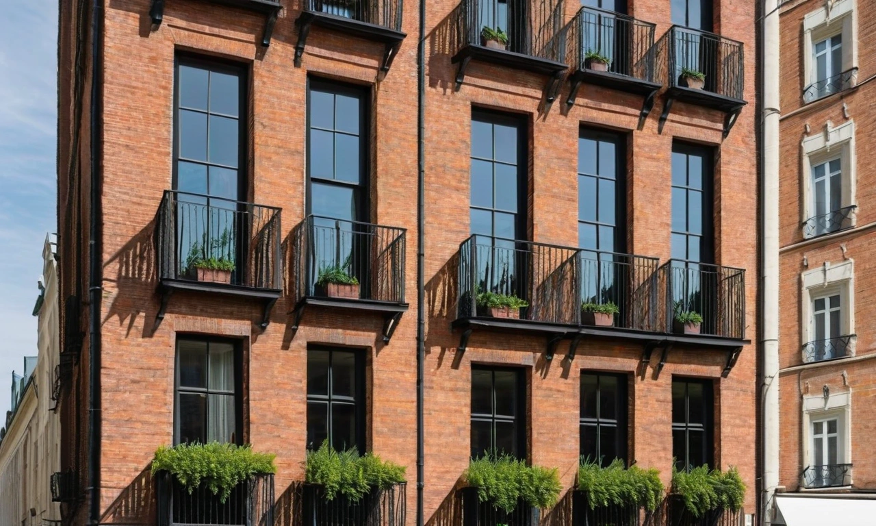 Характерный дизайн и оригинальность фасада в стиле Лофт