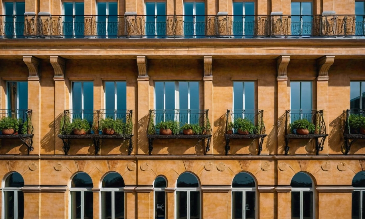 Фасад в стиле Лофт как визитная карточка здания