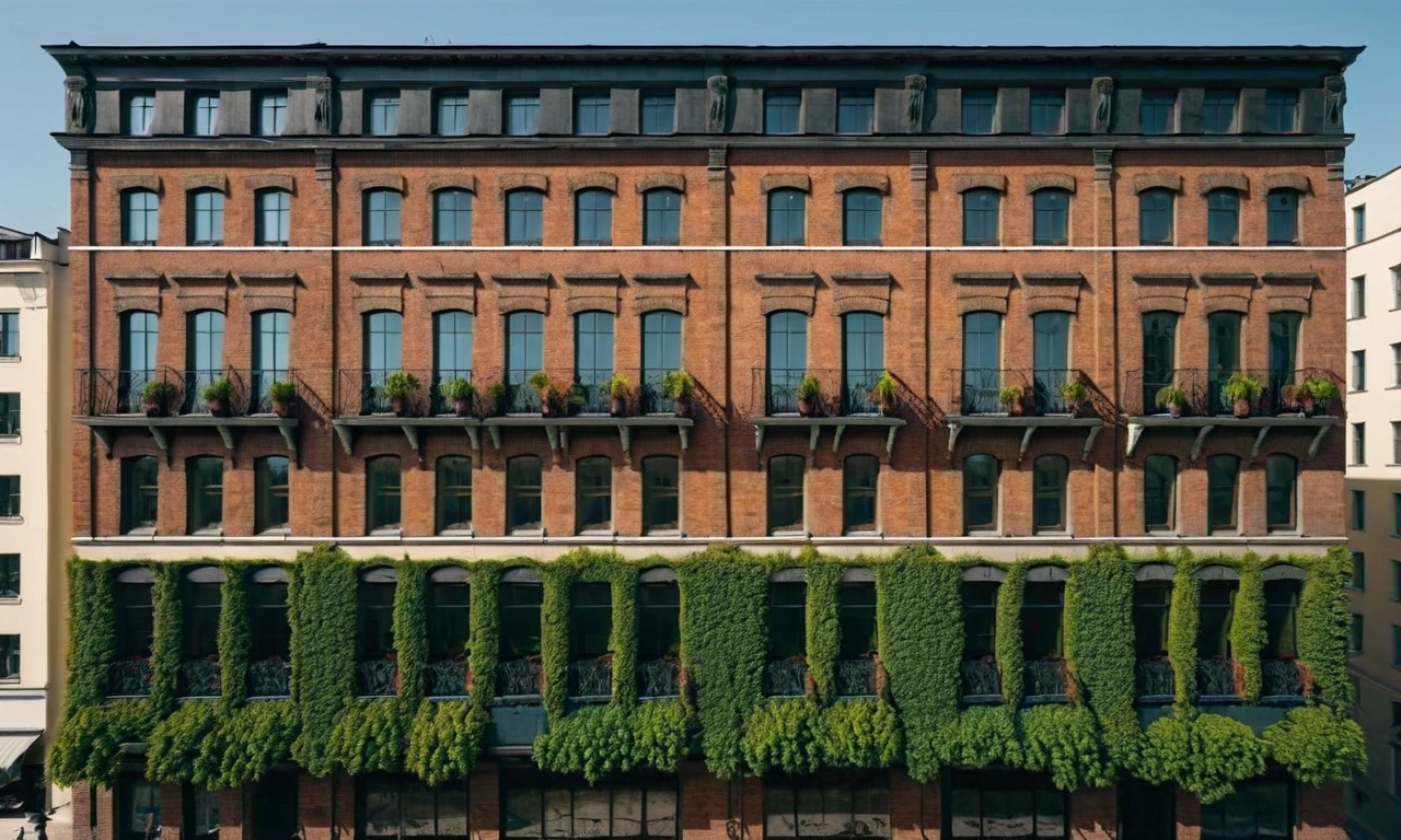 Функциональность фасада в стиле Лофт: удобство и практичность