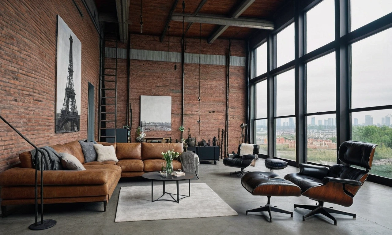 Фасад в стиле лофт: гармоничное объединение современности и промышленности
