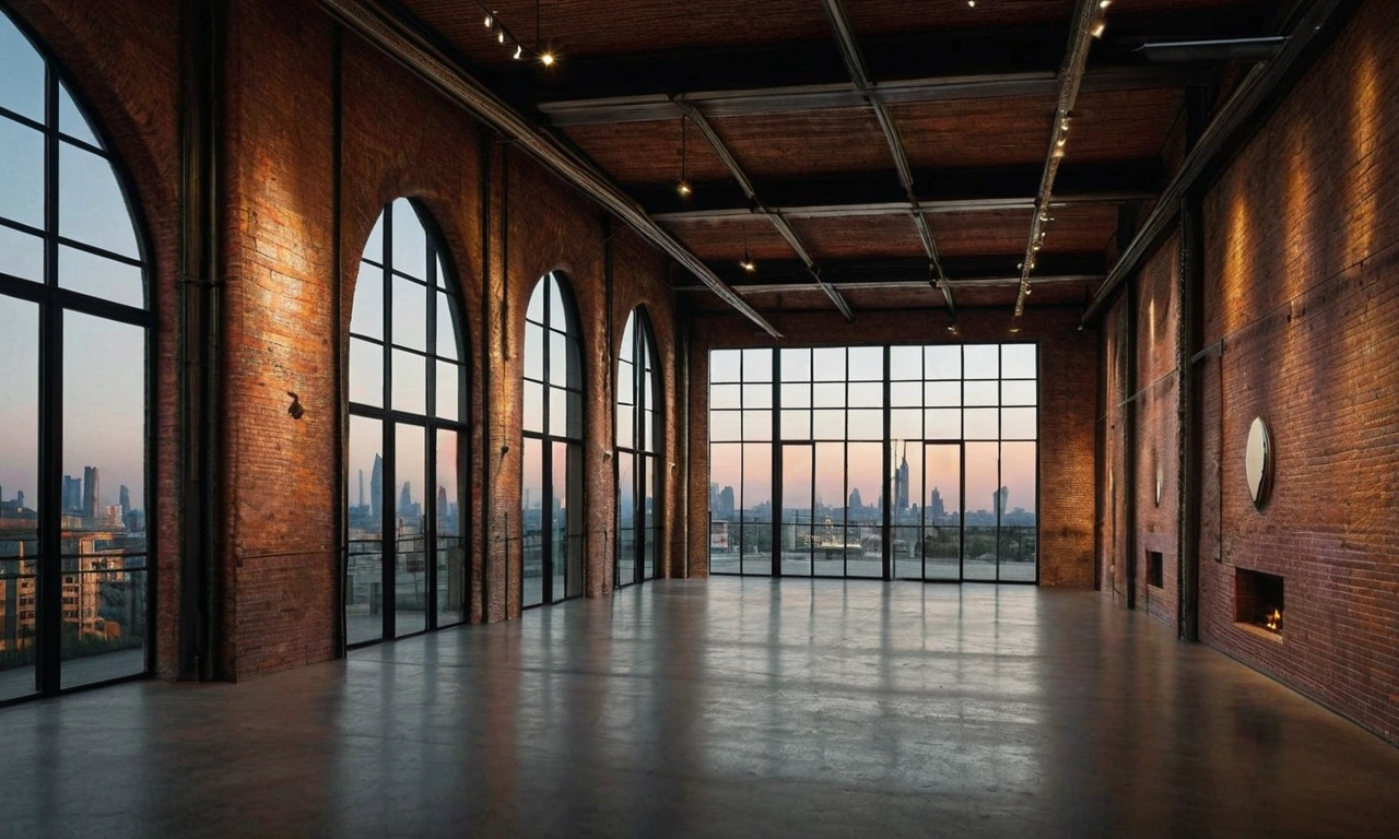 Сочетание стилей в архитектуре и фасадах Лофт