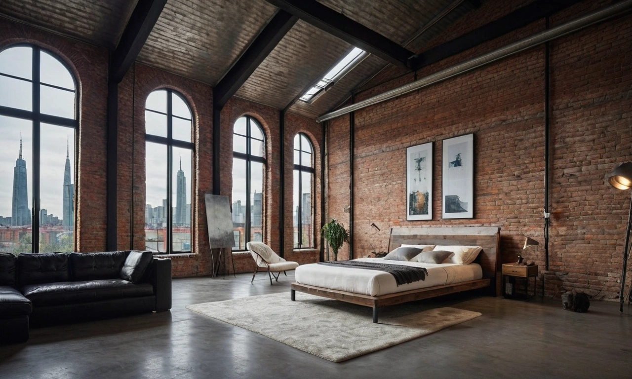 Реконструированные заводские помещения