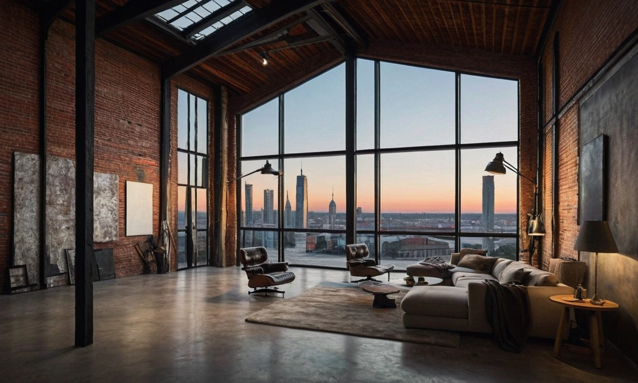 Примеры удачного использования стиля Лофт в архитектуре