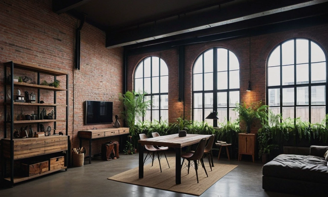 Какие мебельные аксессуары подходят для интерьера в стиле Лофт