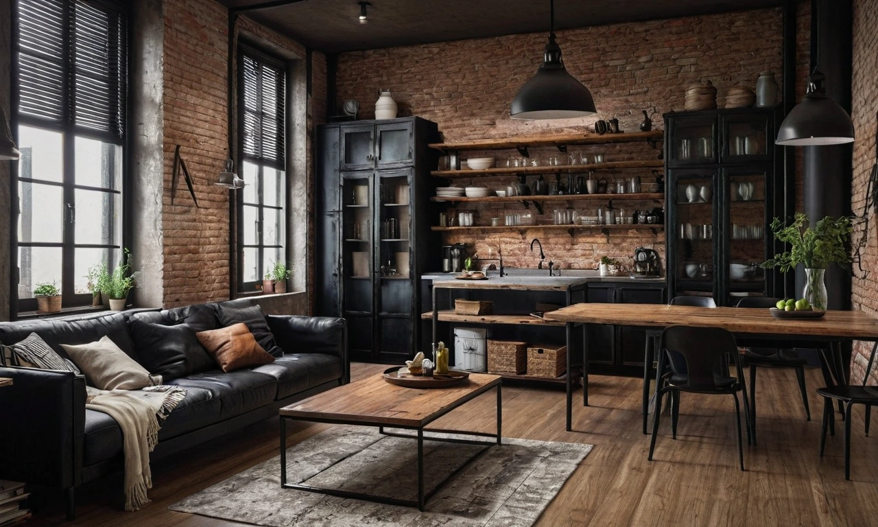 Характерные элементы стиля Лофт