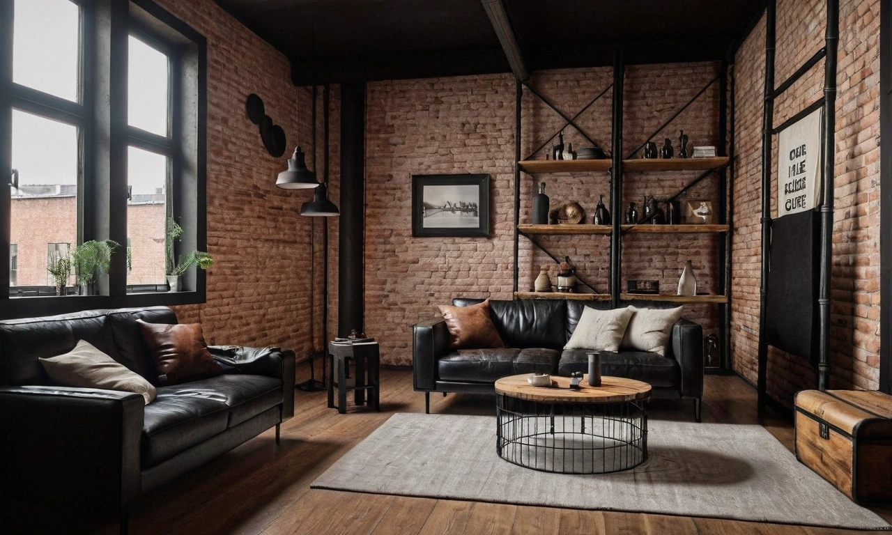 Примеры реализации стиля Лофт в интерьере