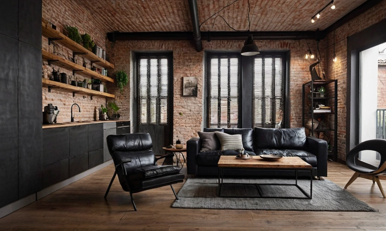 Комбинирование металла и дерева