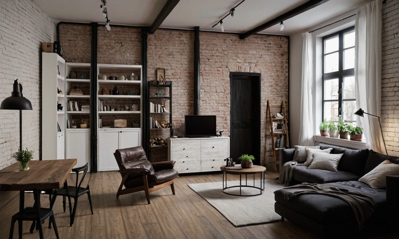 Цветовая гамма стиля Лофт