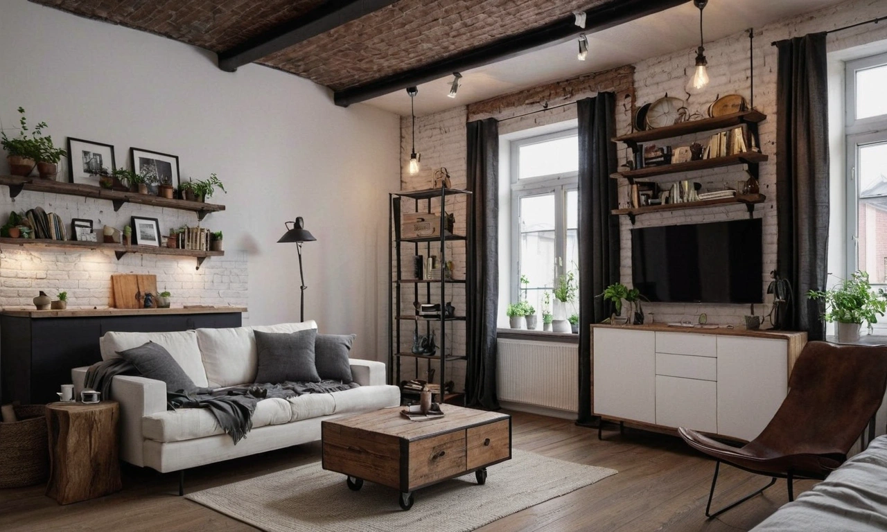 Вдохновение от света: использование световых приемов в отделочных работах в стиле Лофт