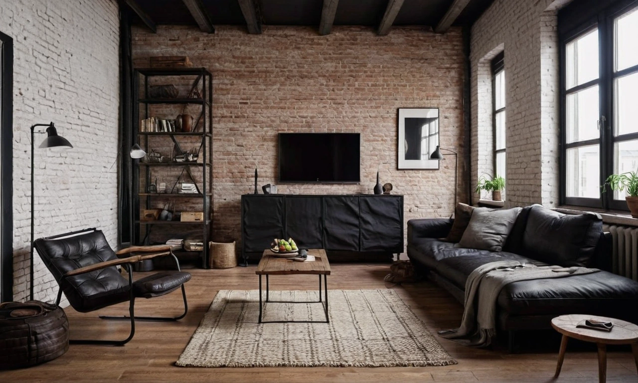 Как создать функциональные зоны в отделочных работах в стиле Лофт