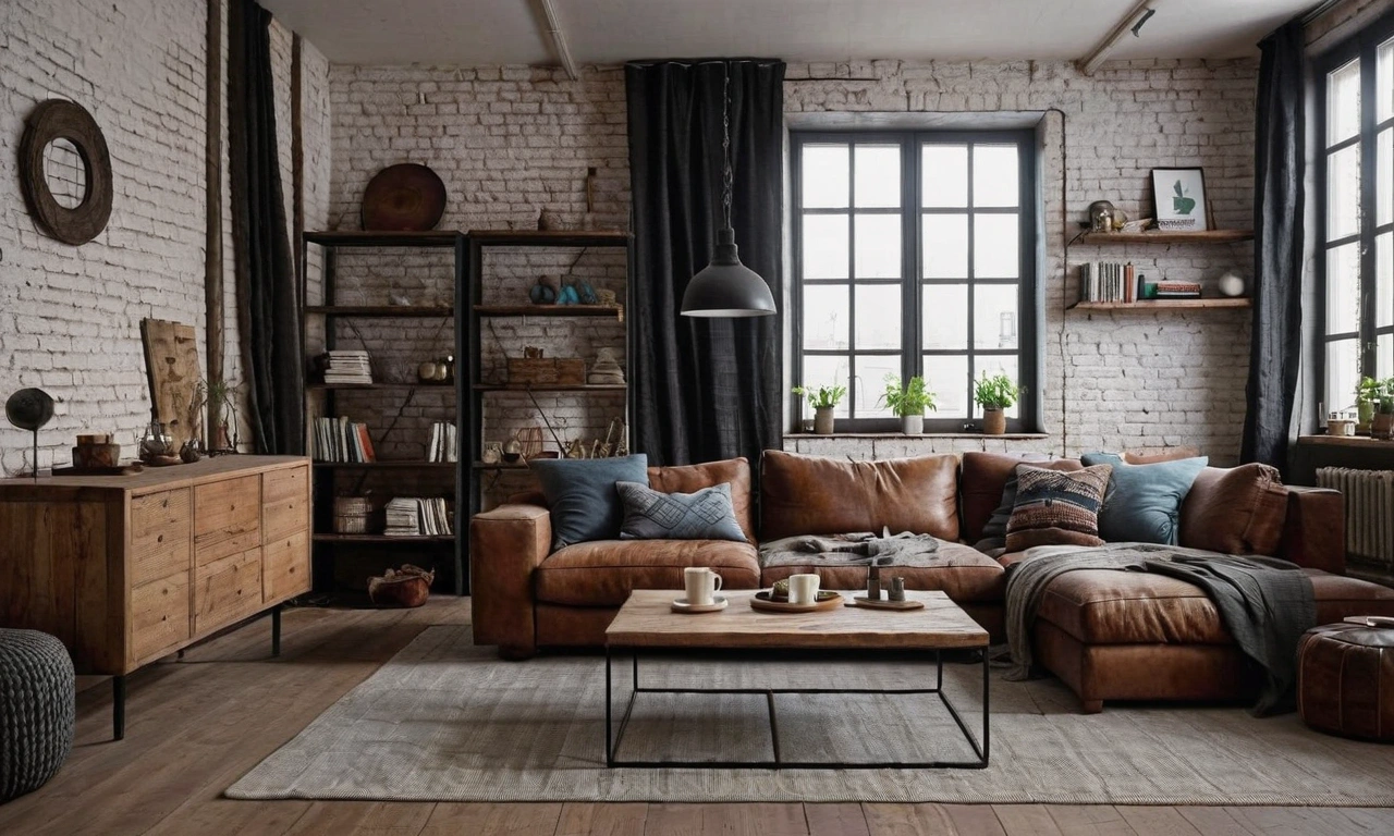 Как сочетать стиль Лофт с другими стилями в интерьере