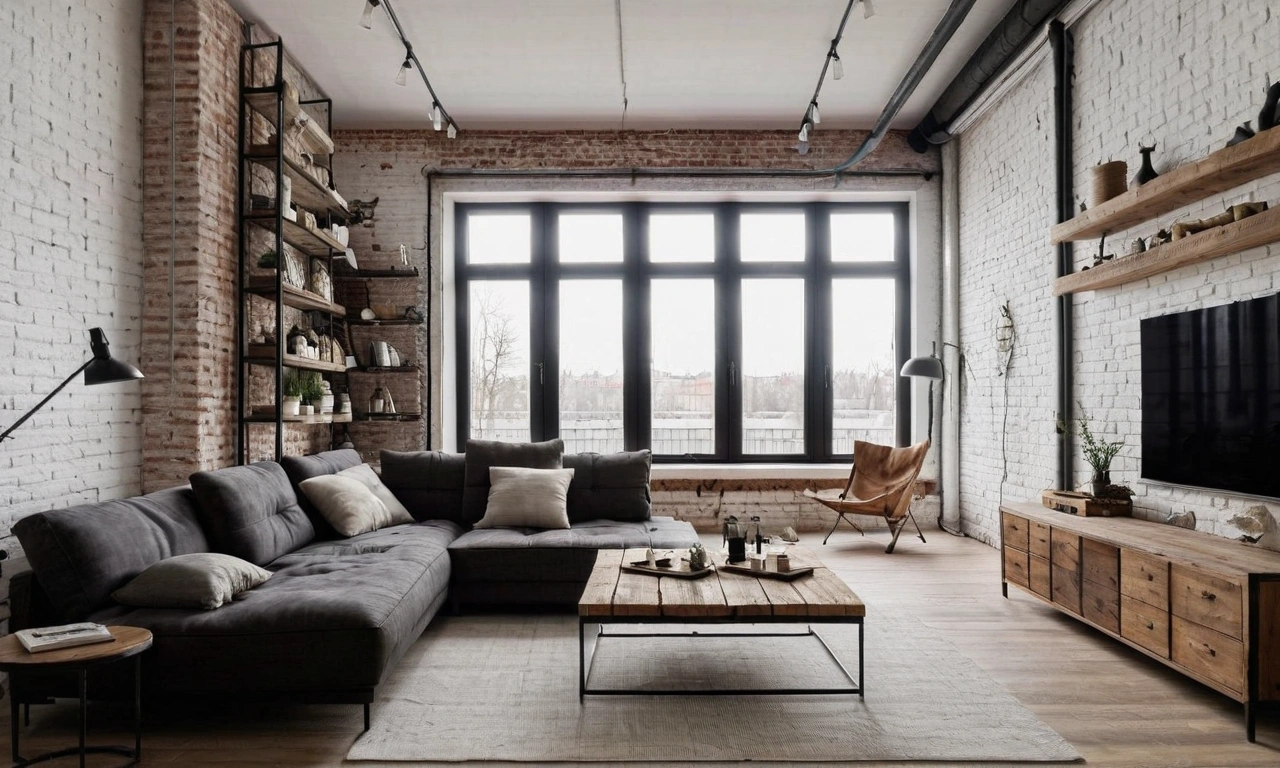 Вдохновение от истории: использование архивных материалов в отделочных работах в стиле Лофт