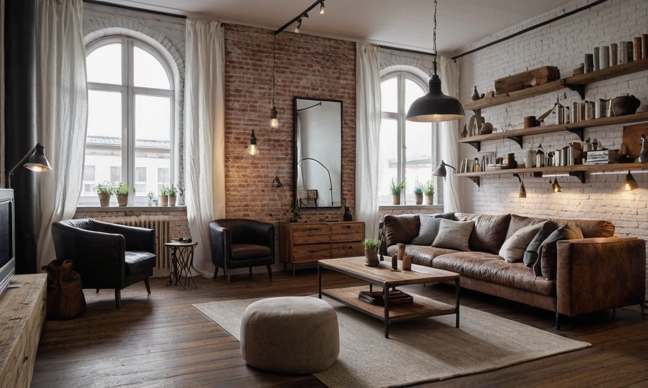 Примеры использования лофта в интерьере загородного дома