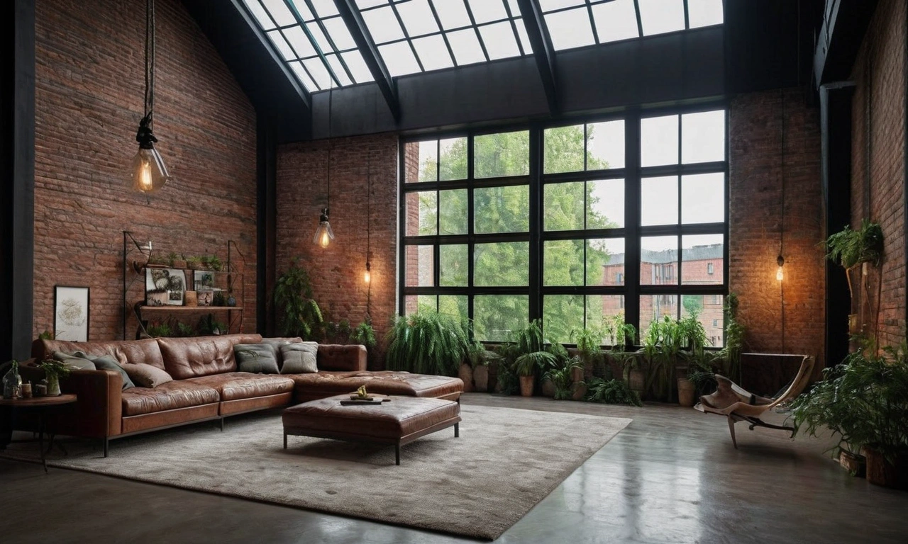 Отделочные работы в стиле Лофт: выбор материалов и отделочных элементов