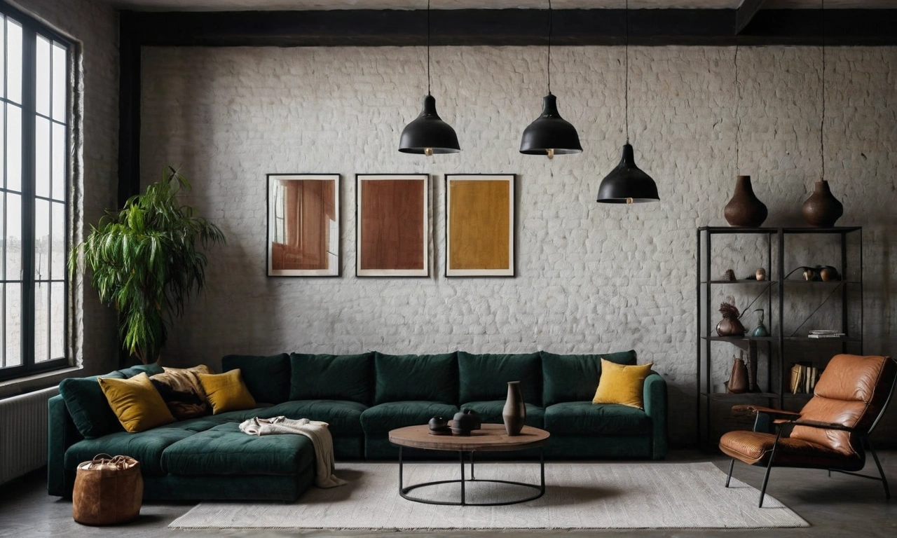 Как создать атмосферу арт-студии в отделочных работах в стиле Лофт