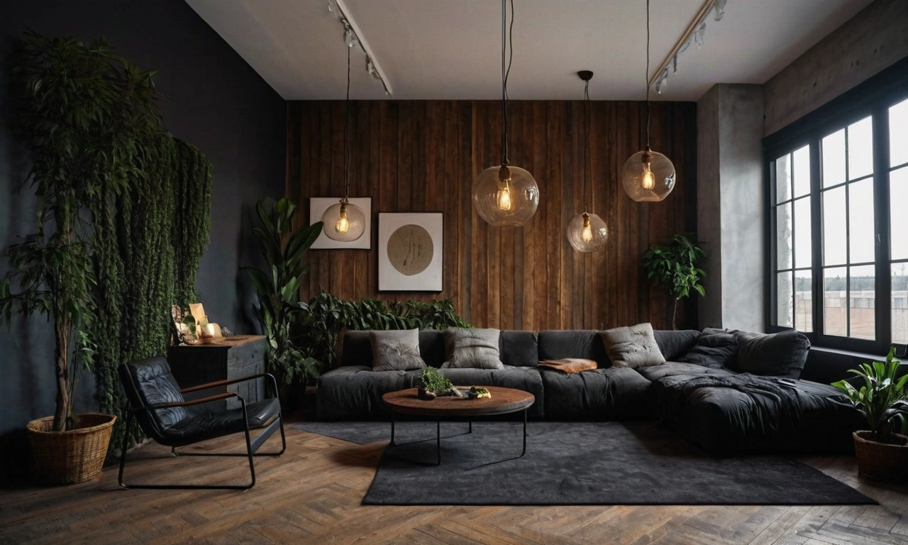 Стены и потолок в стиле Лофт: сделайте акценты с помощью кирпичной кладки