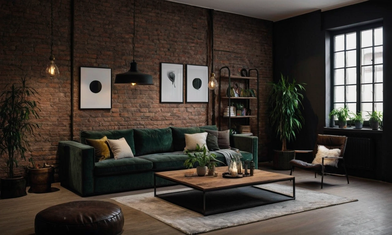 Различные способы использования бетона в интерьере в лофт-стиле