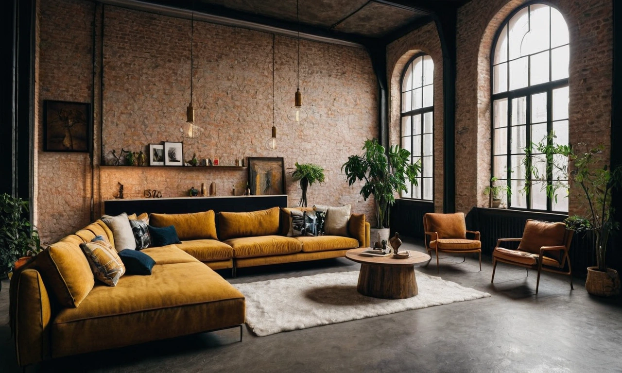 Промышленные элементы и предметы интерьера в стиле Лофт