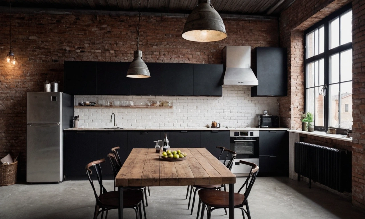 Интересные способы применения кирпича в интерьере