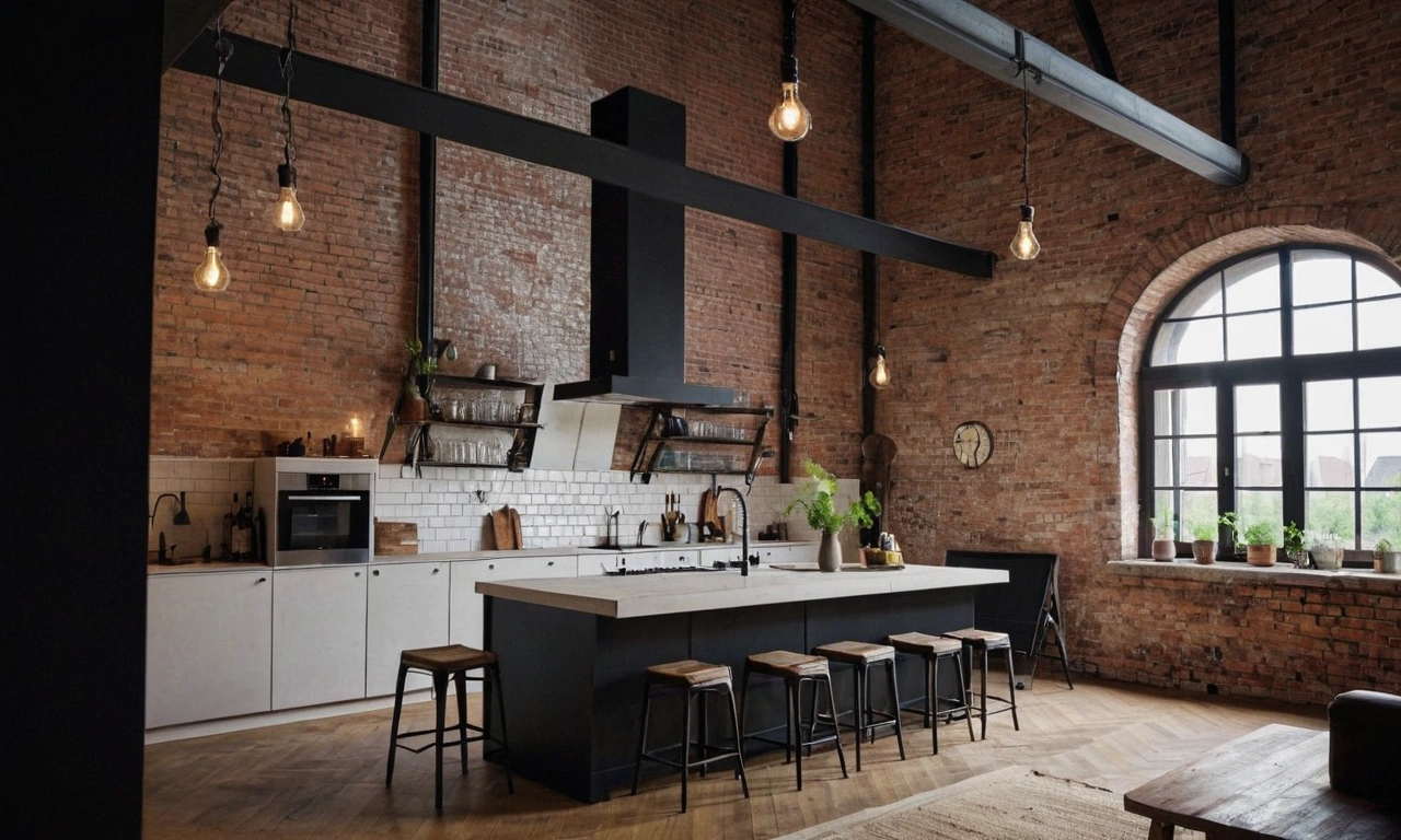 Материалы для создания комфортной атмосферы в отделочных работах в стиле Лофт