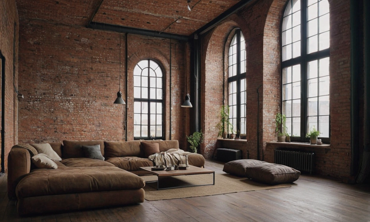 Преимущества использования стиля Лофт в отделочных работах