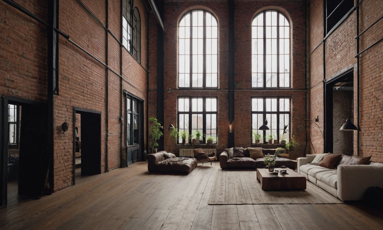 Отделочные работы в стиле Лофт: идеи и вдохновение