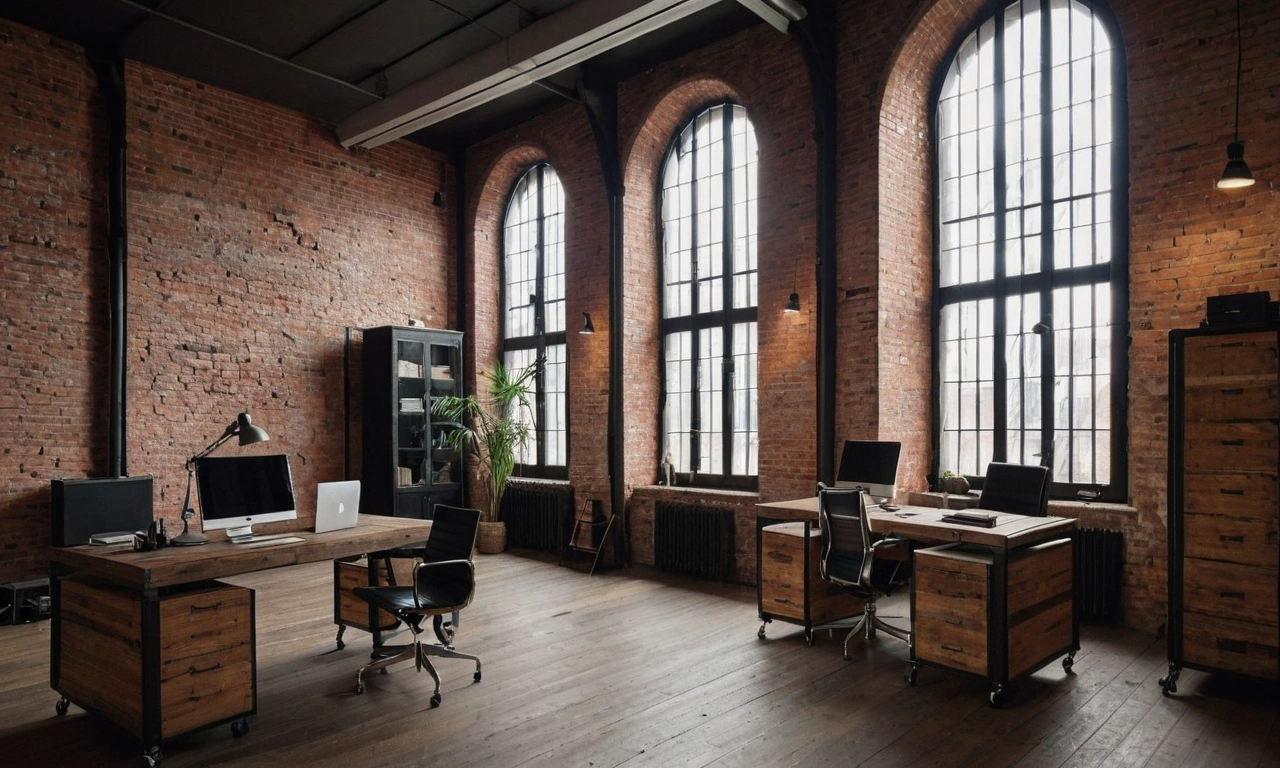 Как создать стильное рабочее пространство в отделочных работах в стиле Лофт