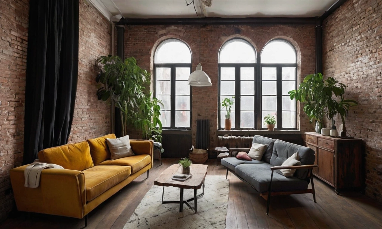 Как создать эффект просторного пространства в стиле Лофт