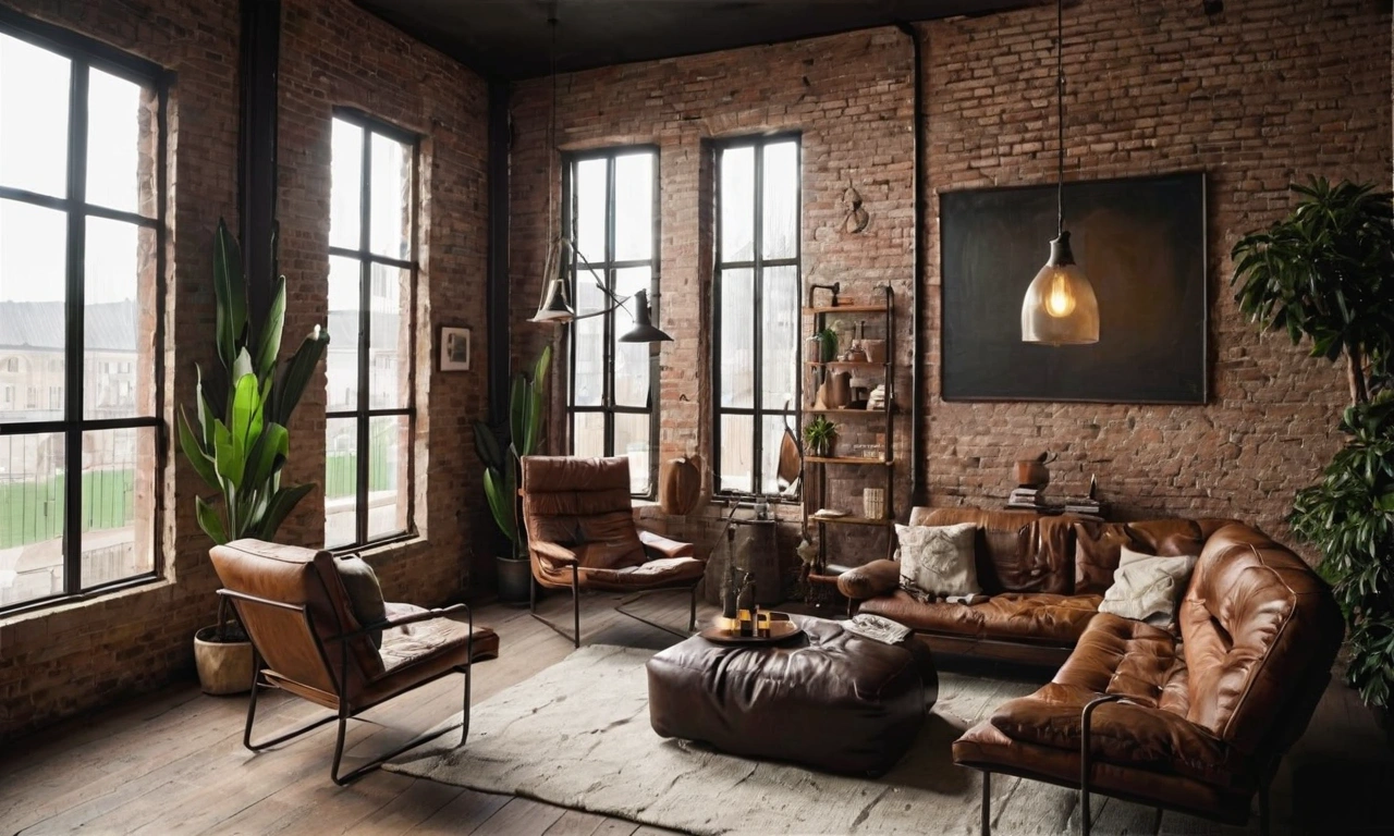 Отделочные работы в стиле Лофт: как создать ощущение движущегося пространства