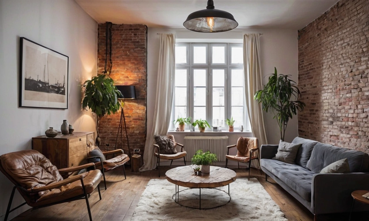 Преимущества отделочных работ в стиле Лофт