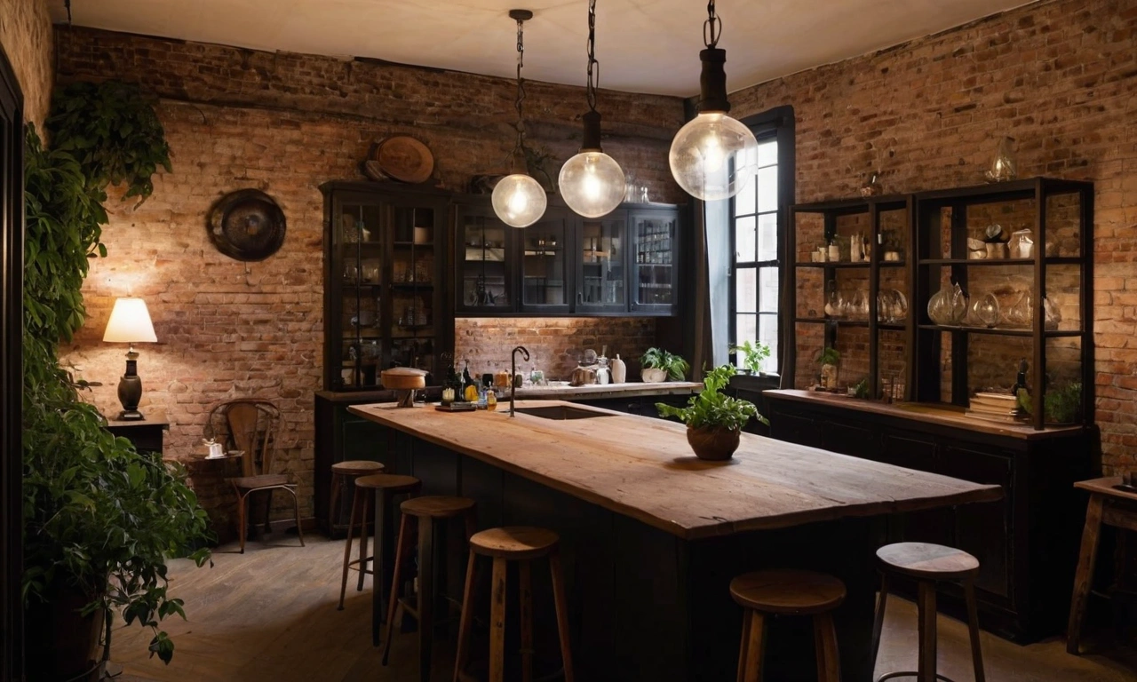 Потертый и старинный вид