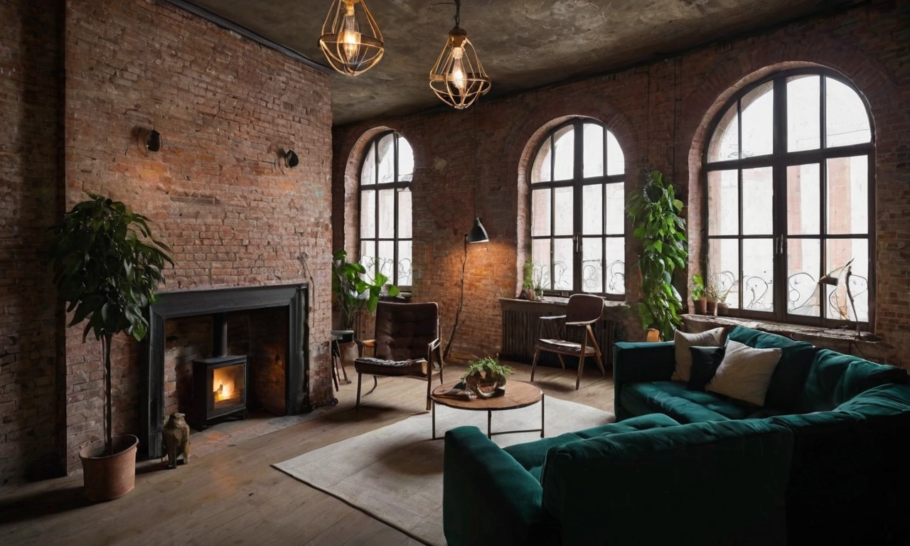 Отделочные работы в стиле Лофт: игра текстур и материалов