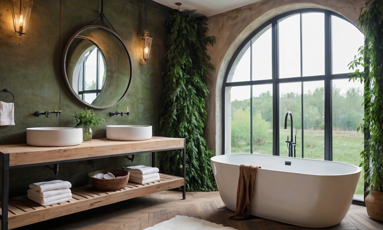 Промышленные элементы в отделке в стиле Лофт