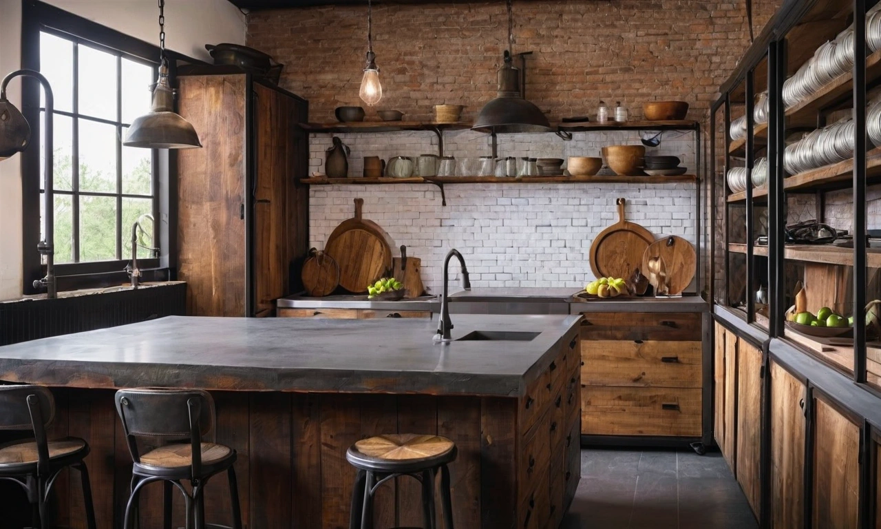 Практичность и стиль: инструменты для Лофт-дизайна гастрономической кухни