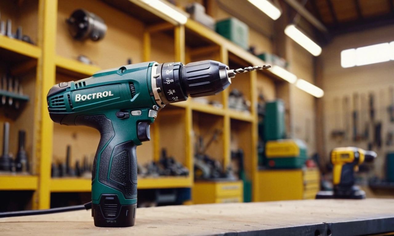 Дрель и отвертка