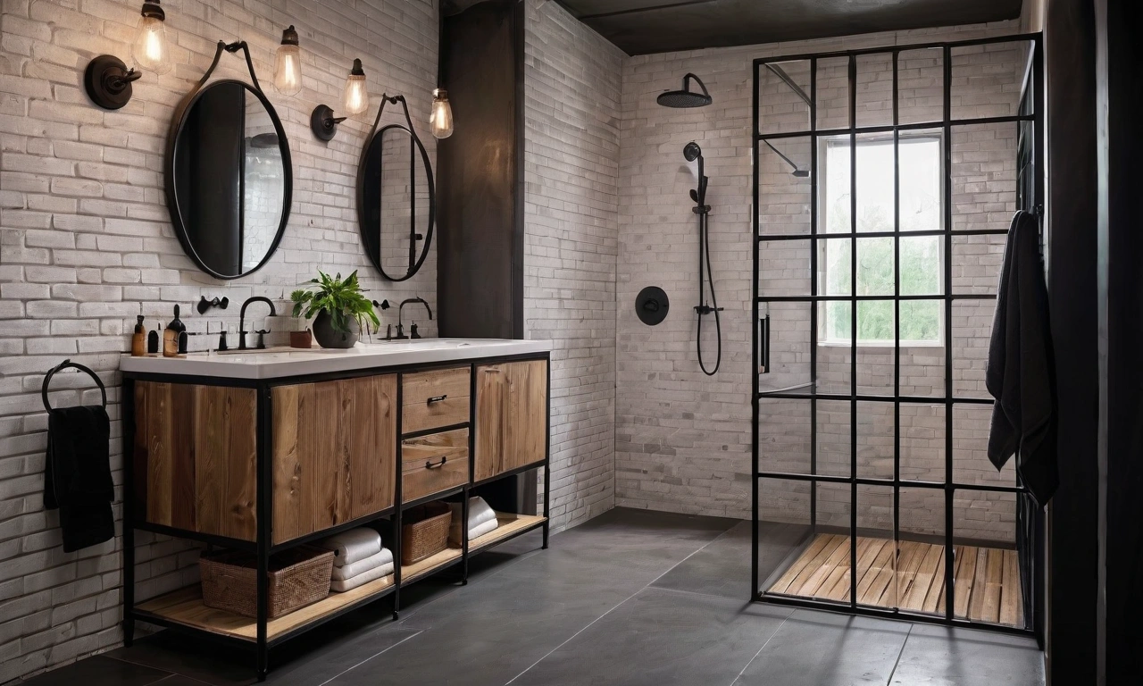 Металлические элементы в интерьере