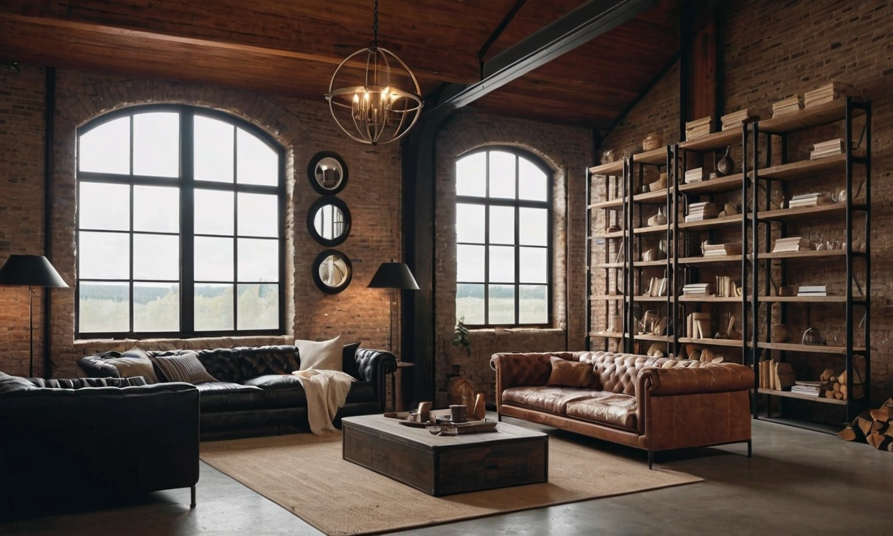 Оформление помещения в винтажном стиле