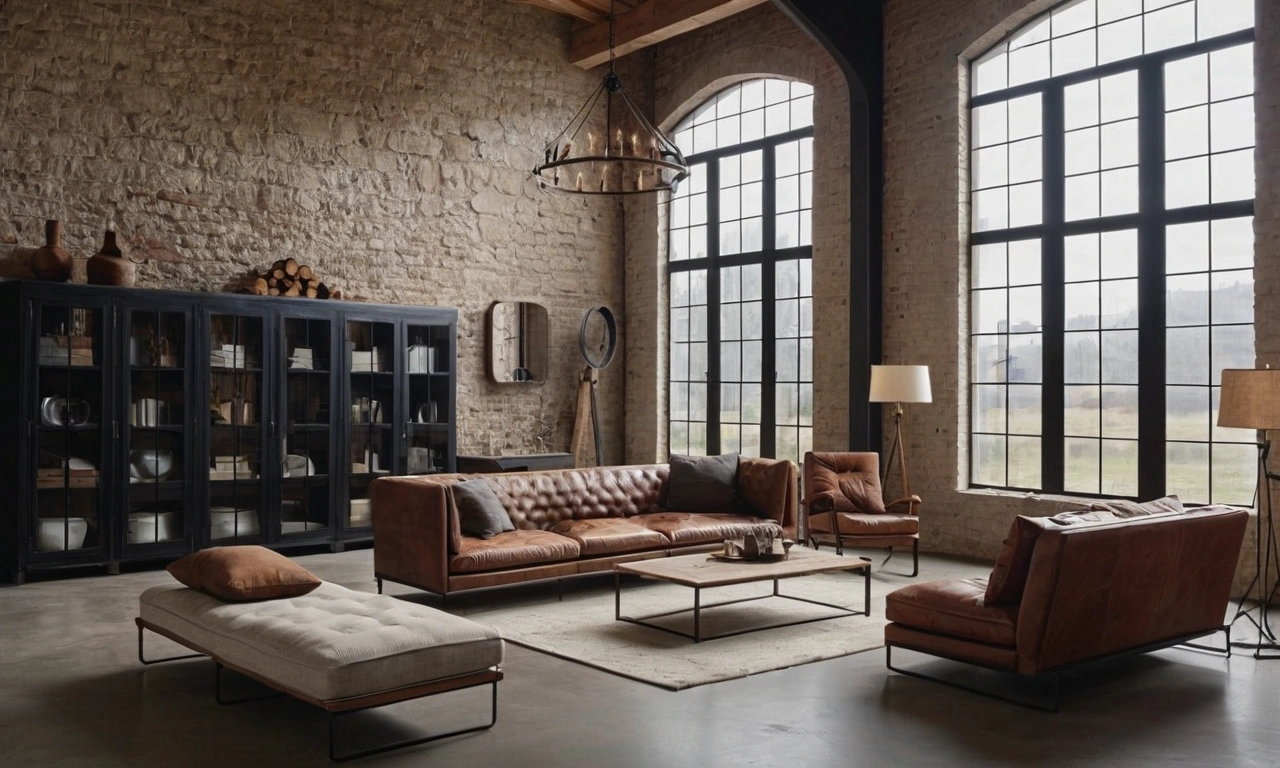 Выбор оборудования для гостиной в лофт-стиле