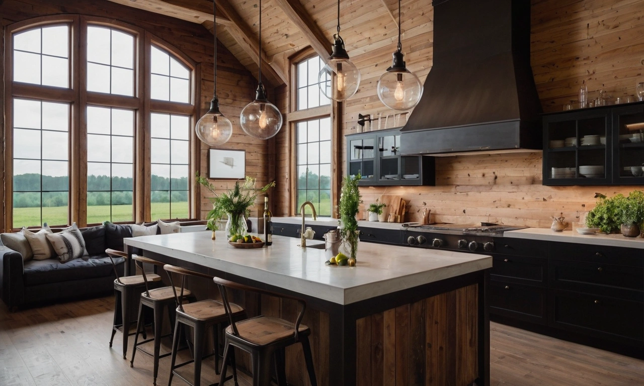 Акценты декора в лофт-стиле