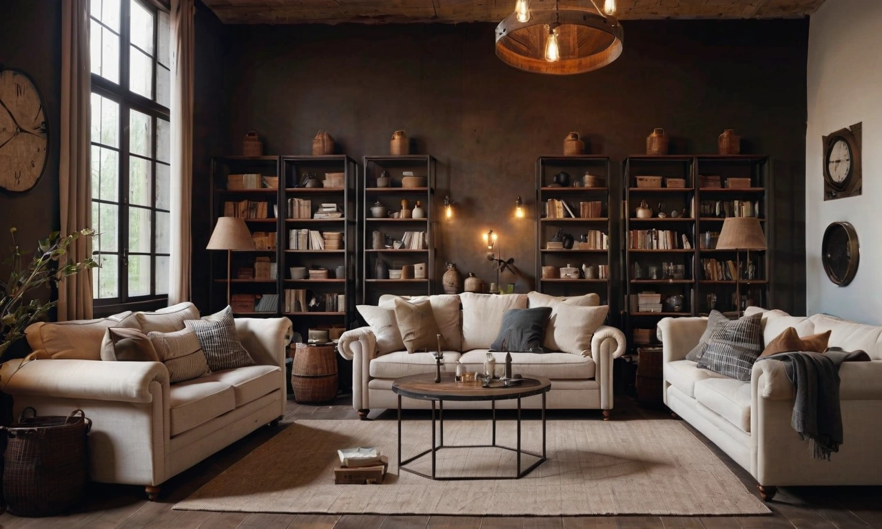 Использование разных материалов для обивки: кожа, джинса, холст