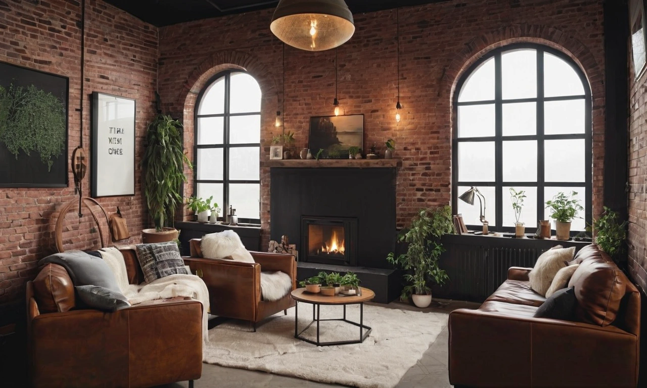 Стиль Лофт для гостиной: основные характеристики